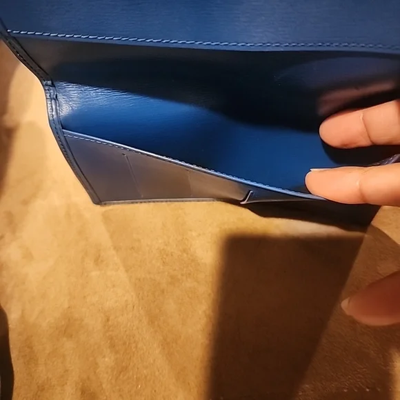 Louis Vuitton Blue, Yellow, and Brown Wallet Set - Picture 6 of 14